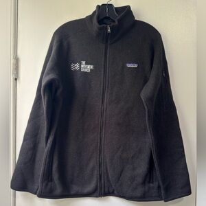 Patagonia Charcoal Full-Zip Fleece Jacket